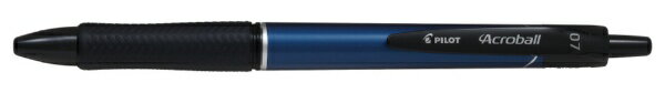 パイロット｜PILOT アクロボール Tシリーズ ボールペン 細字 メタルブルー(インク色：黒) BAB-15FT-ML 