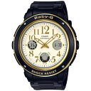 楽天楽天ビック（ビックカメラ×楽天）カシオ｜CASIO Baby-G（ベイビージー） ブラック BGA-151EF-1BJF [日常生活用防水 /LEDライト（残照機能、残照時間切替（1.5秒/3秒）付き /1/100秒、60分計、スプリット付き /約3年]【国内正規品】