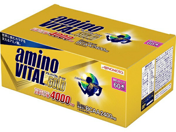 味の素　AJINOMOTO amino VITAL GOLD【グレープフルーツ風味/4.7g×60本】【wtcool】