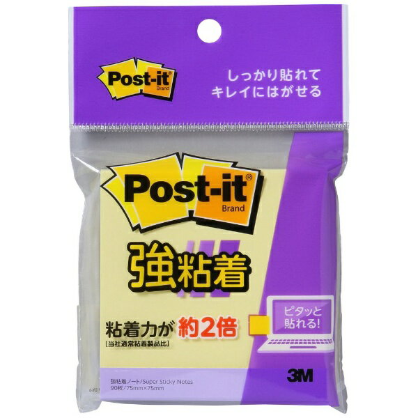 3Mジャパン｜スリーエムジャパン 強粘着ノート再生紙スタンダードシリーズ　フックタイプ Post-it(ポス..