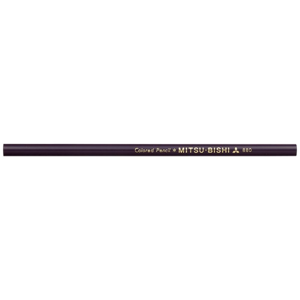 三菱鉛筆｜MITSUBISHI PENCIL 色鉛筆 880 単色 紫 K880.12