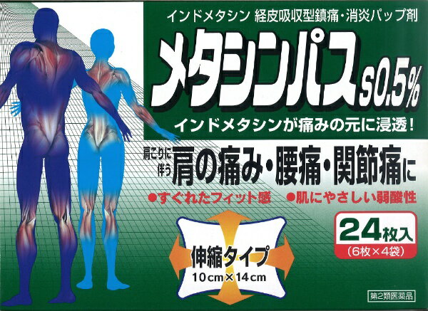 タカミツ メタシンパスS 0.5%（24枚）★セルフメディケーション税制対象商品タカミツ｜TAKAMITSU