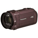 パナソニック　Panasonic HC-VX992M-T ビデオカメラ カカオブラウン [4K対応][HCVX992MT]