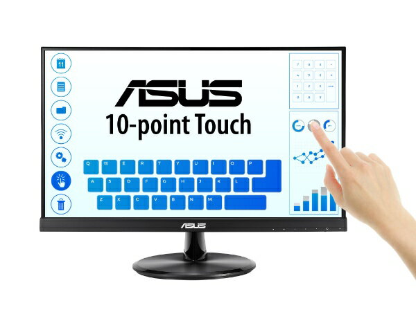 ASUS｜エイスース 液晶ディスプレイ VTシリーズ ブラック VT229H [21.5型 /フルHD(1920×1080) /ワイド][VT229H]