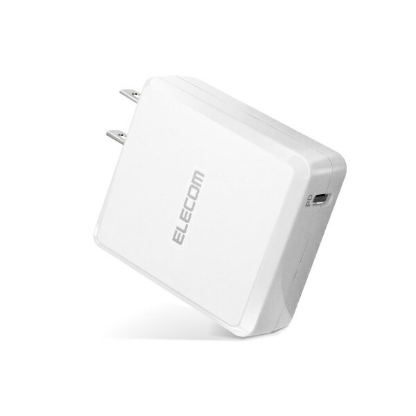 エレコム｜ELECOM USB Type-C 充電器 PD対応 18W タイプC ×1 【 Chromebook iPhone iPad Galaxy Xperia AQUOS OPPO Android各種 Nintendo Switch PS5 他 】 Type C USB-C ACアダプター コンセント ホワイト MPA-ACCP06WH [1ポート /USB Power Delivery対応]