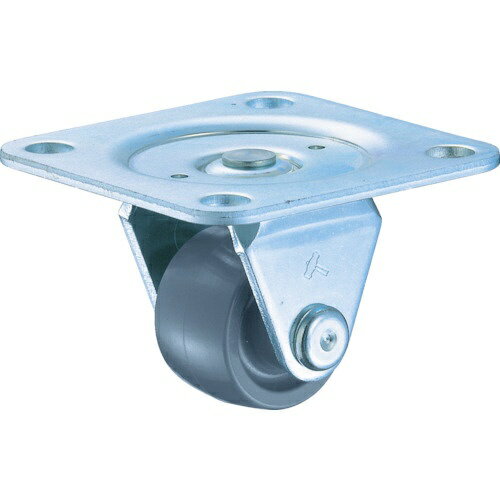 ハンマーキャスターセールス｜HAMMER CASTER ハンマー 低床式 固定 特殊ナイロン 32mm 420TPR-N32 BAR01