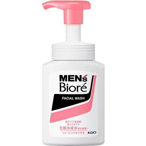 花王｜Kao MEN’s Biore（メンズビオレ） 泡タイプ ディープモイスト洗顔（150ml）〔洗顔料〕