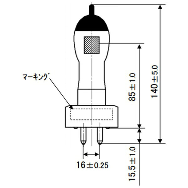 Panasonic｜パナソニック JP100V1500WC/G-4 スタジオ用ハロゲン電球 クリア [GX16 /電球色 /1個]
