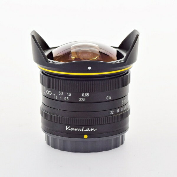 KAMLAN カメラレンズ 8mm F3.0 KamLan(カムラン) [キヤノンEF-M /単焦点レンズ][8MMF3.0CANONM]