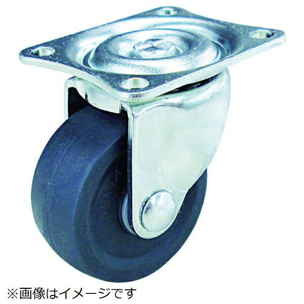 トラスコ中山｜TRUSCO NAKAYAMA TRUSCO　TYGシリーズ　自在　エラストマー車　25mm TYGE-25