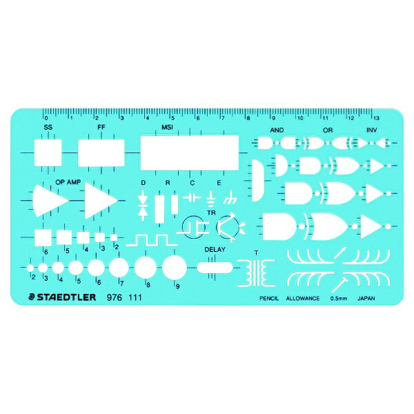 ステッドラー｜STAEDTLER 論理回路定規 976 111