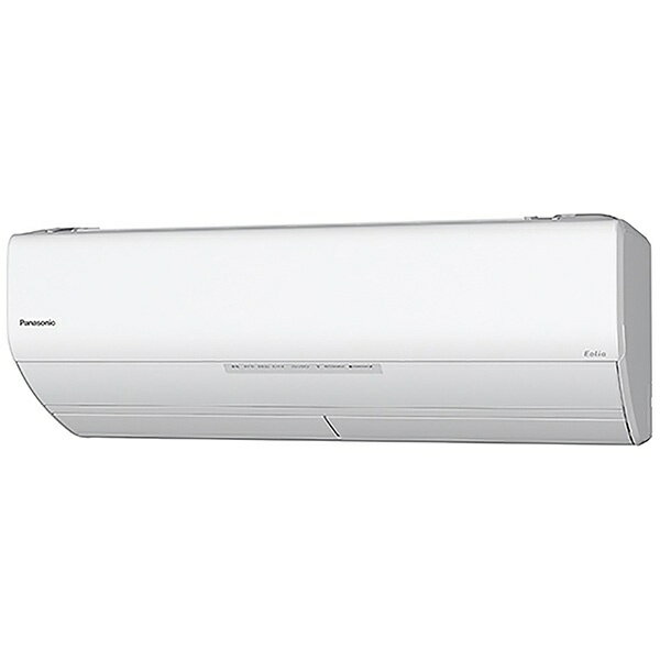 パナソニック｜Panasonic CS-X368C-W エアコン 2018年 Eolia（エオリア） Xシリーズ クリスタルホワイト [おもに12畳用 /100V][CSX368C+CUX368C] panasonic