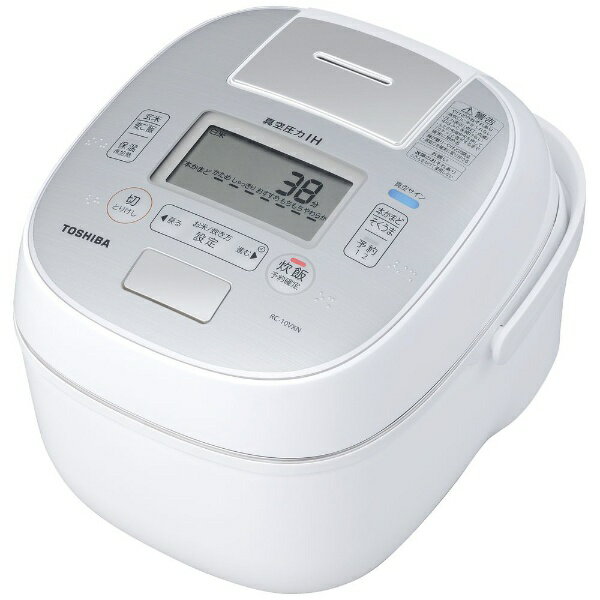 東芝｜TOSHIBA RC-10VXN-W 炊飯器 グランホワイト [5.5合 /圧力IH][RC10VXNW]