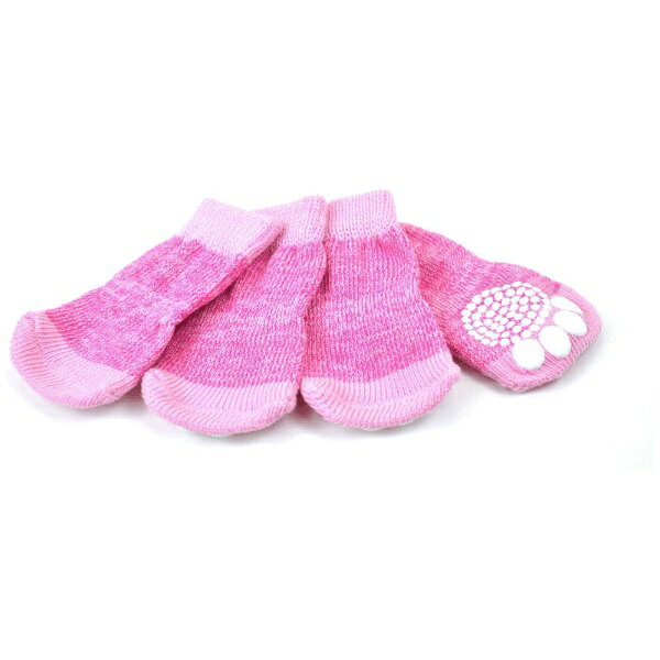 楽天ビック(ビックカメラ×楽天)のアライブ｜ALIVE L’angeペットソックス4足セットsandpinkXL｜アングル2