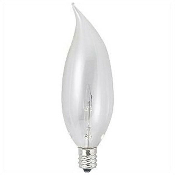 旭光電機｜ASAHI LAMP C32-E14-100/110V-25W-C-MAGARI 電球　曲がりシャンデリアランプ 