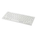 BUFFALO｜バッファロー キーボード ホワイト BSKBB318WH ワイヤレス /Bluetooth 【rb_ keyboard_cpn】