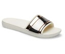 クロックス　Crocs 23.0cm レディース フットウェア Women｀s Crocs Sloane MetalBlock Slide(W7/Multi Rose Gold/Oyster)#205358