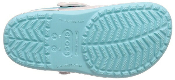 クロックス　Crocs 24.0cm 男女兼用 フットウェア Crocband Seasonal Graphic Clog(M6/W8/Ice Blue/Pink)#205579