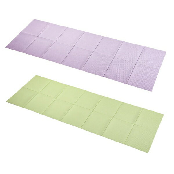 鉄人倶楽部｜IRONMAN CLUB 折りたたみ式ヨガマット 4mm グリーン IMC-24G