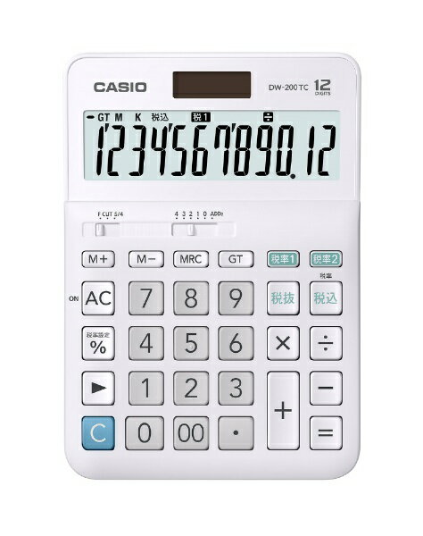 ■「W税率」機能2つの税率計算を可能にする「W税率」機能を搭載■スタイリッシュデザイン＆大型液晶筐体デザインを一新すると共に、液晶を大型化し視認性を向上。