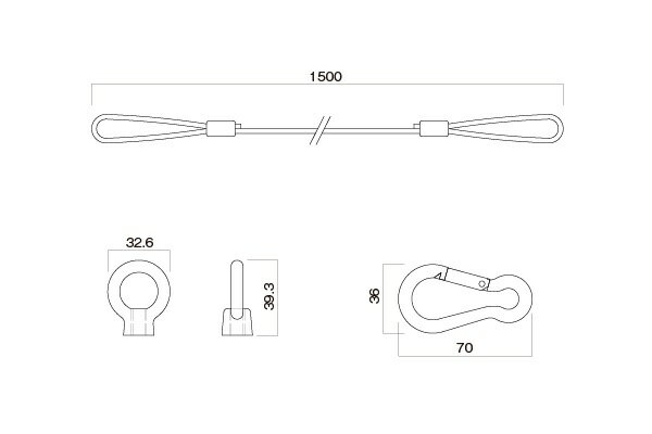ハヤミ工産｜Hayami Industry 転倒防止補助ロープ　QP−R25 QP-R25