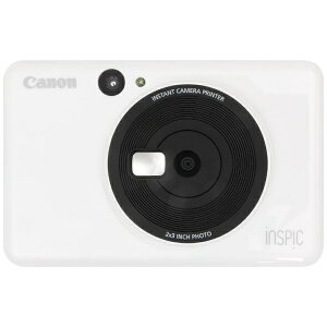 キヤノン　CANON インスタントカメラプリンター iNSPiC CV-123-WH ホワイト[CV123WH]