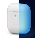 ELAGO｜エラゴ AirPods 2nd Generation用ケース Night Glow Blue EL_A2WCSSCAW_NB