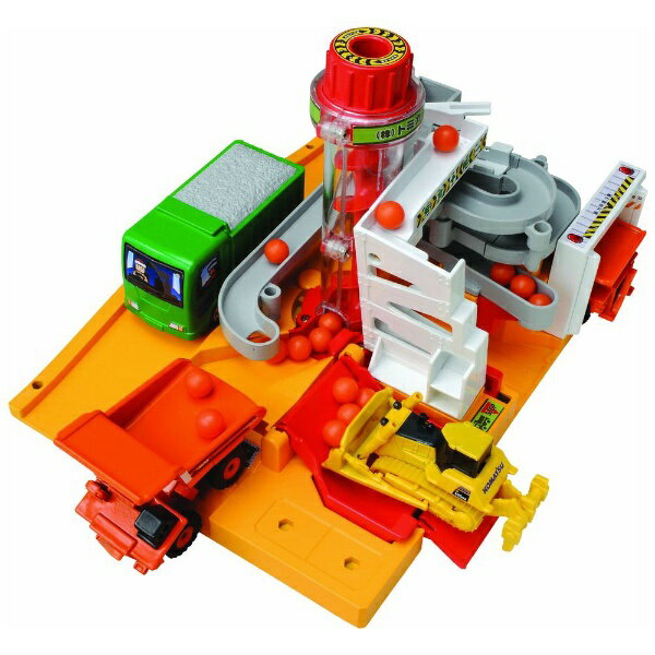 タカラトミー｜TAKARA TOMY トミカタウン まちがうごくよ！つみおろし工事現場のサムネイル