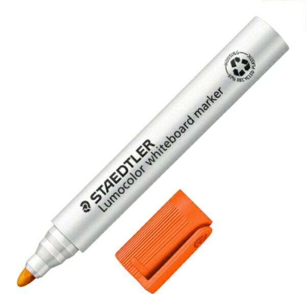 ステッドラー｜STAEDTLER ホワイトボードマーカー 丸芯 351-4 オレンジ