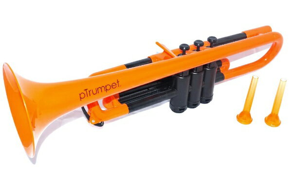 pinstruments｜ピーインストゥルメンツ プラスチック製トランペット pTrumpet（ピー・トランペット） PTRUMPET1OR ORANGE 3