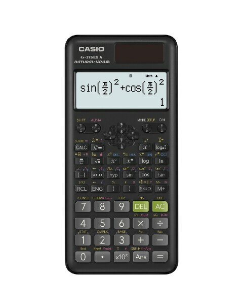 カシオ｜CASIO スタンダード関数電卓 fx-375ES A N 10桁 FX375ESAN