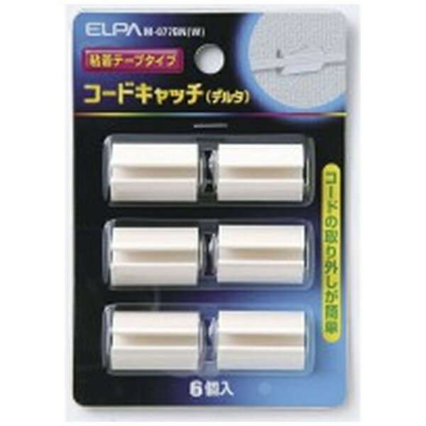 ■材質：塩化ビニール樹脂 ■入数：6個 ■付属品：粘着テープ