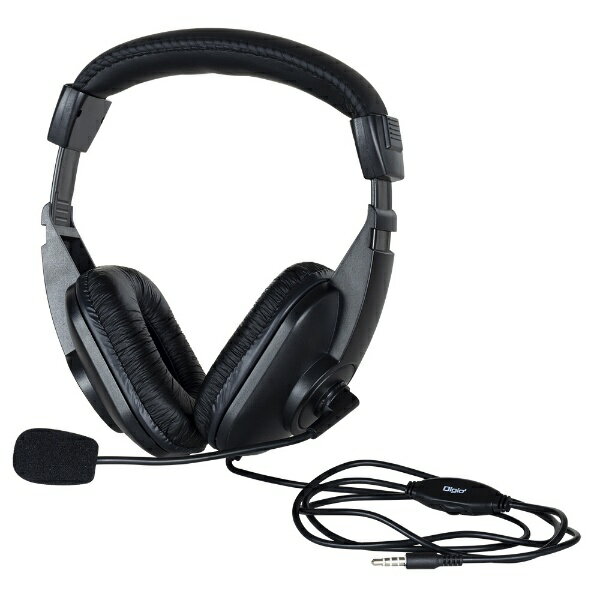 ナカバヤシ｜Nakabayashi ヘッドセット ブラック MHM-STB29BK [φ3.5mmミニプラグ /両耳 /ヘッドバンドタイプ][MHMSTB29BK]