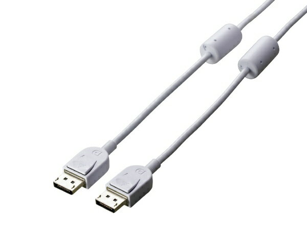 EIZO｜エイゾー DisplayPortケーブル ホワイト PP100-WT [1m][PP100WT]