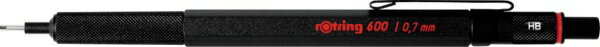 ロットリング｜rotring 600 シャープペン(シャーペン） ブラック 1904442 [0.7mm]