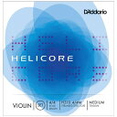 Helicore Violin Strings はスチール線を縒り合せたマルチストランデッド・スチールコアを採用し、安定したピッチを約束します。クリアな音色が特徴の上級者にお勧めのバイオリン弦です。通常の弦よりも細めに作られており、安定した演奏性と優れたレスポンスを兼ね備えています。