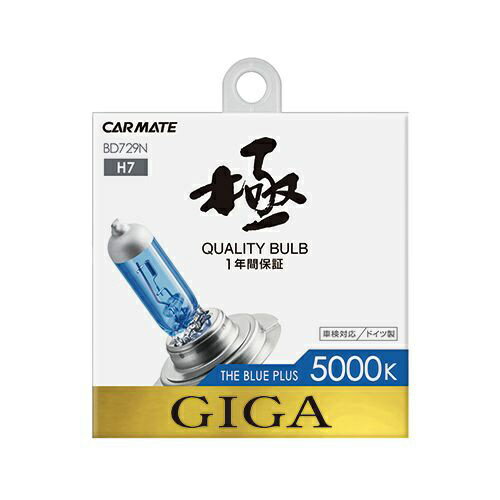 �����ᥤ�ȡ�CAR MATE BD729N �����֥롼�ץ饹5000K H7