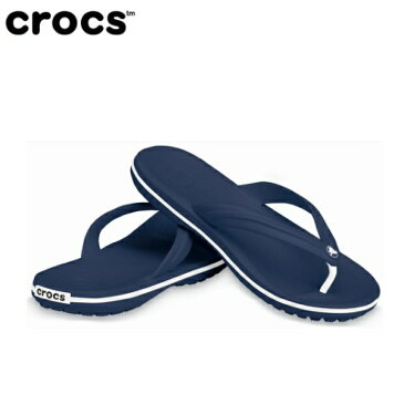 クロックス　Crocs 27.0cm 男女兼用 サンダル Crocband Flip(M9/W11：Navy)11033