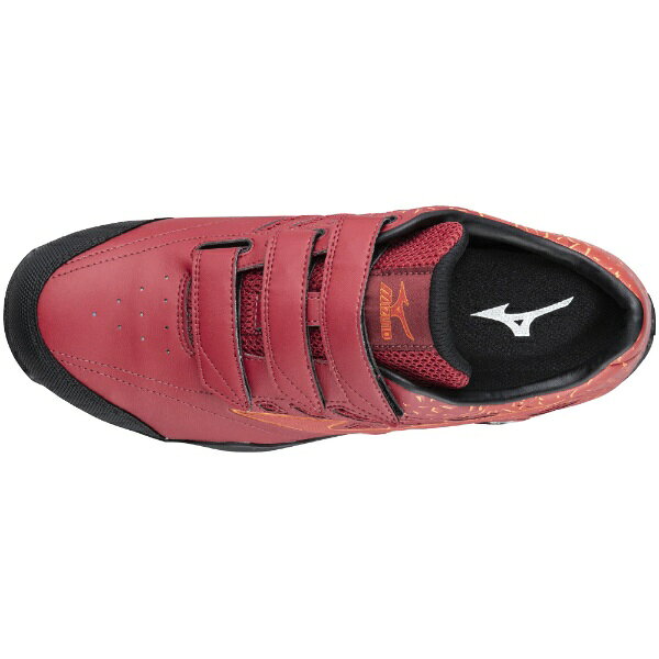 ミズノ　mizuno 24.5cm 靴幅：3E メンズ 安全靴 MIZUNO WORKING オールマイティ TD22L(エンジ×レッド)F1GA190163【JSAA・普通作業用(A種)認定品 耐滑 プロテクティブスニーカー】