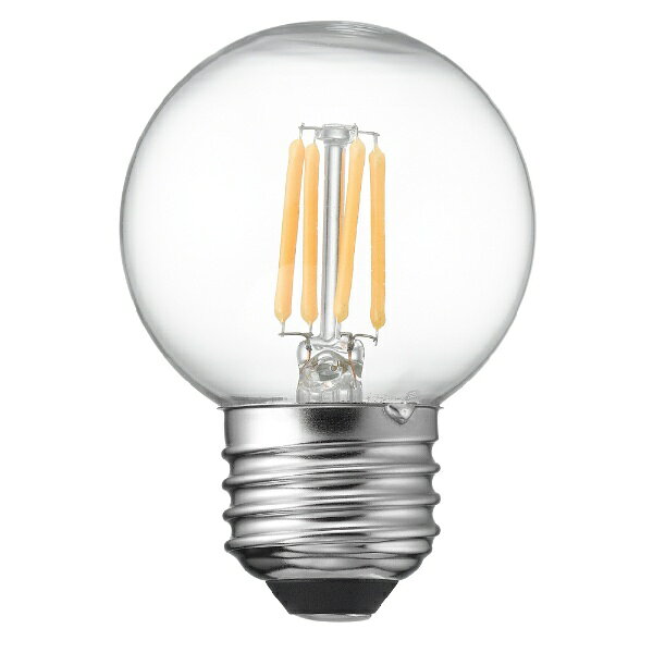ヤザワ|YAZAWA G50ボール形LED E26 L色 CL 25W形相当 LDG2LG50C [2]