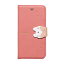 ナチュラルデザイン　NATURAL　design iPhone8/7/6s/6兼用手帳型ケース Cocotte Pink iP7-COT02