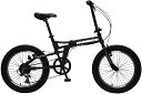 【エントリーで最大10万ポイント還元|5/6迄】 ハマー|HUMMER 折りたたみ自転車 FAT-BIKE ブラック FDB206FAT_BIKE [外装6段 ...