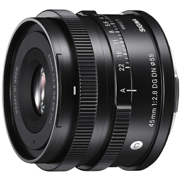 シグマ｜SIGMA カメラレンズ 45mm F2.8 DG DN Contemporary ソニーE /単焦点レンズ 45MMF2.8DGDNC