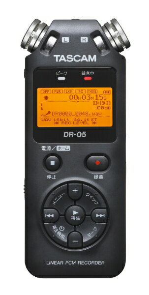 TASCAM｜タスカム DR-05VER3 リニアPCMレコーダー 