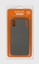 コスモテック Cosmotec wemo ウェアラブルメモ ケースタイプiPhone X/XS用 ダークグレー WEMO-CDG-XXS