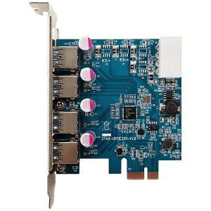 玄人志向｜KUROUTOSHIKOU インターフェースカード USB3.0 Type-Ax4（Renesus μPD720201搭載、PCI-Express x1接続） USB3.0RA-P4-PCIE