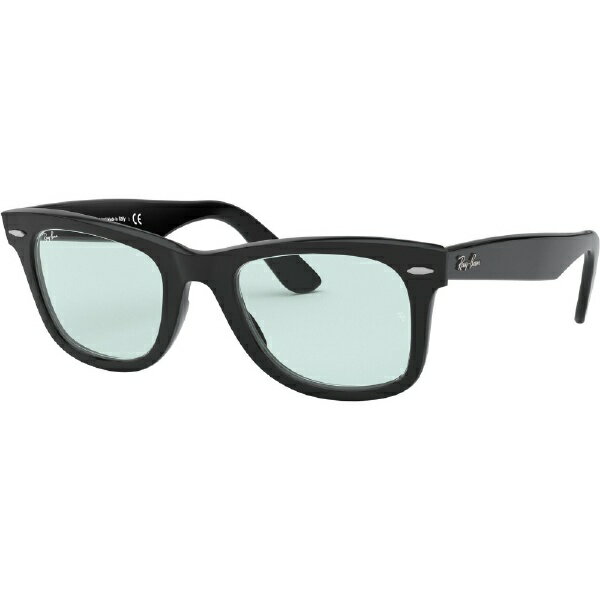 レイバン｜RayBan WAYFARER WASH LENS RB2140F 901/64 52mm シャイニーブラック/クリスタルブルーグレー