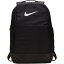 ナイキ　NIKE バックパック ナイキ ブラジリア M(H46cmxW30cmxD18cm/ブラック×ブラック×ホワイト） BA5954-010