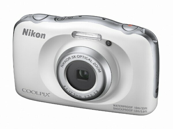 ニコン｜Nikon W150WH コンパクトデジタルカメラ COOLPIX（クールピクス） ホワイト [防水+防塵+耐衝撃][W150WH]