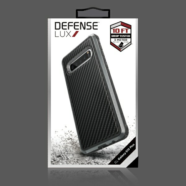 ラスタバナナ｜RastaBanana Galaxy S10+ Defense Lux Carbon Fiber XGS10PDLUX1 ブラック